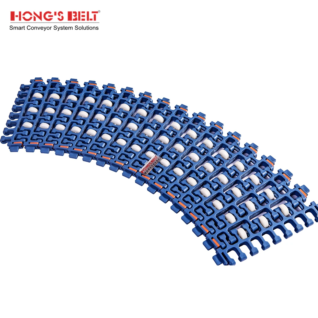 HONGSBELT	HS-300B-PLUS-C Modular Conveyor Systems Modular Plastic Belt For Box Transporting