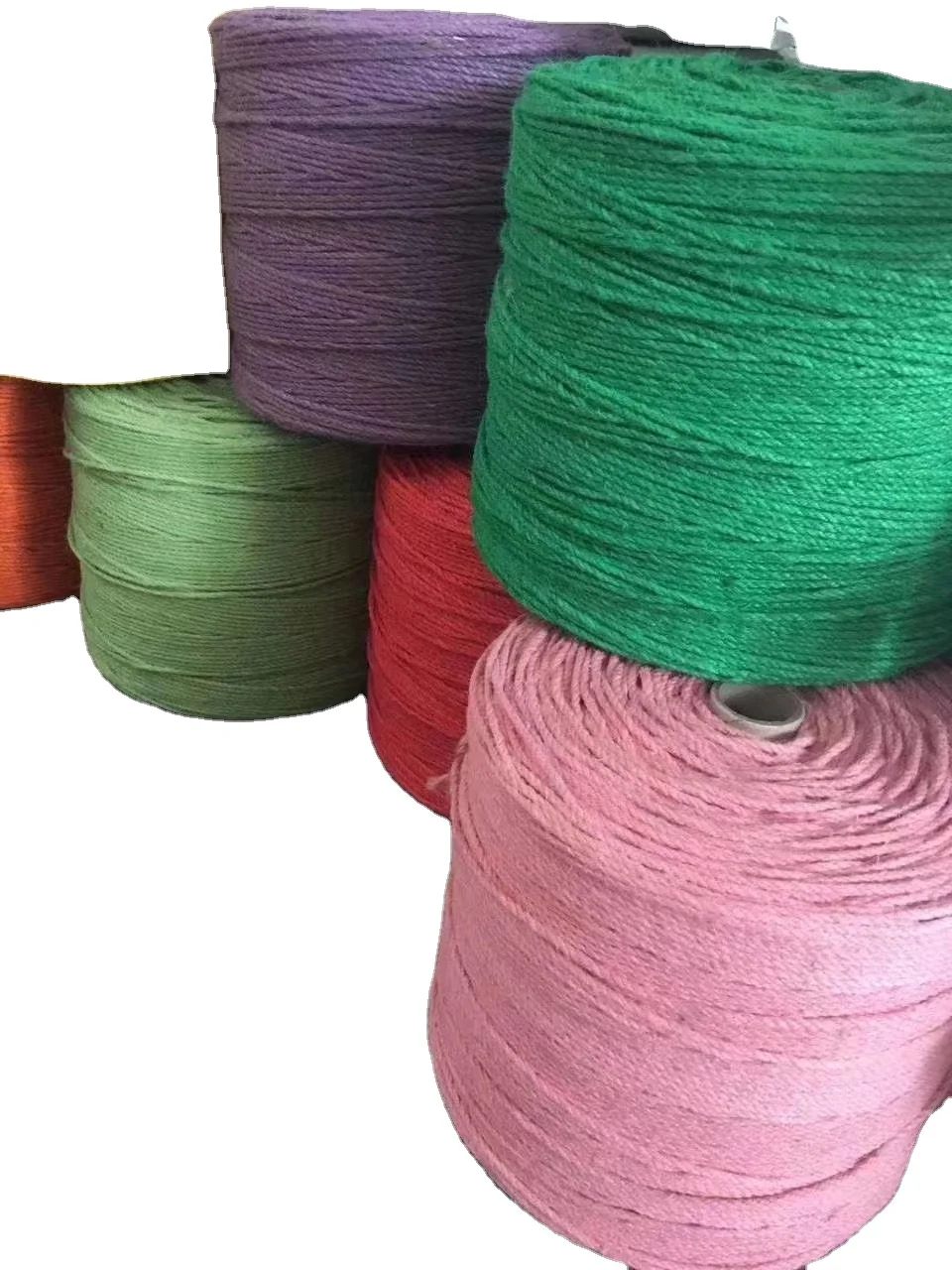Colorful Jute String Rope DIY Crafts Natural Jute Twine Hemp Cord Twine Durable Packing String For Christmas Party Wedding Decor