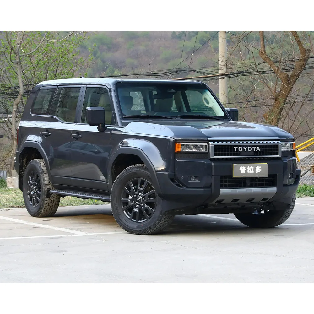 Подержанный 2024 Новый недорогой автомобиль Toyota Prado 2 4 T smart gas-electric Гибридный 5-местный средний и большой внедорожник полный привод