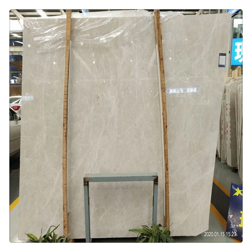 Modern grey marble Armanie pattern slabs with customize dimensions