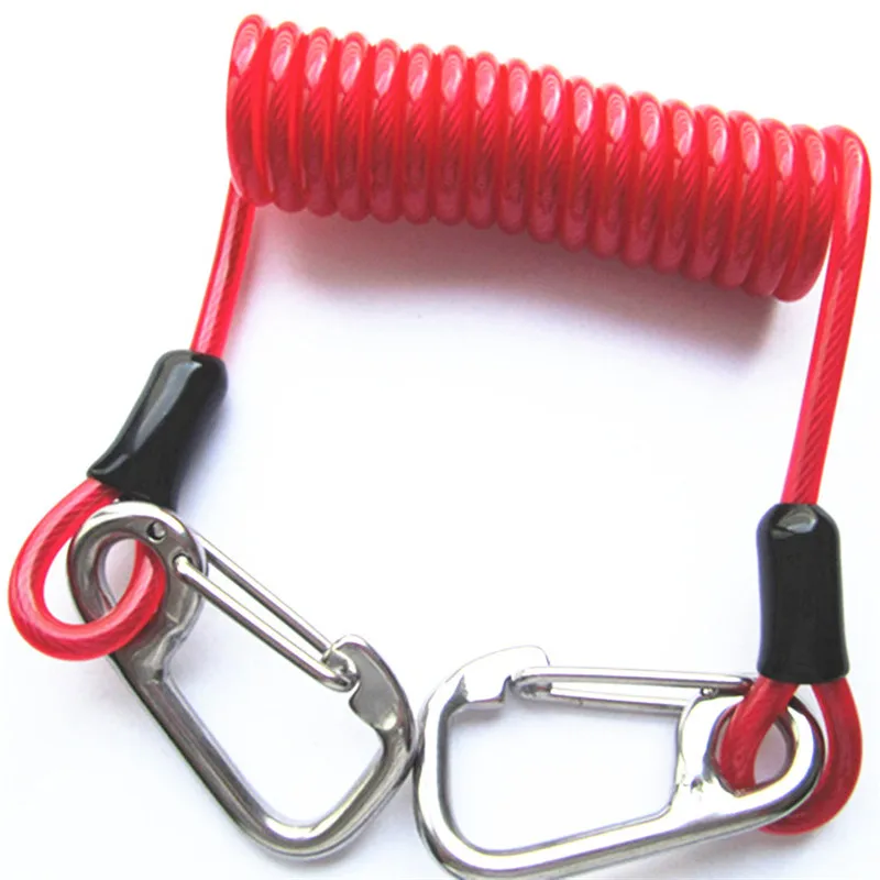 
full body climbing harness spring tool lanyard double safety lanyard elastic belt double hook safety lanyard 