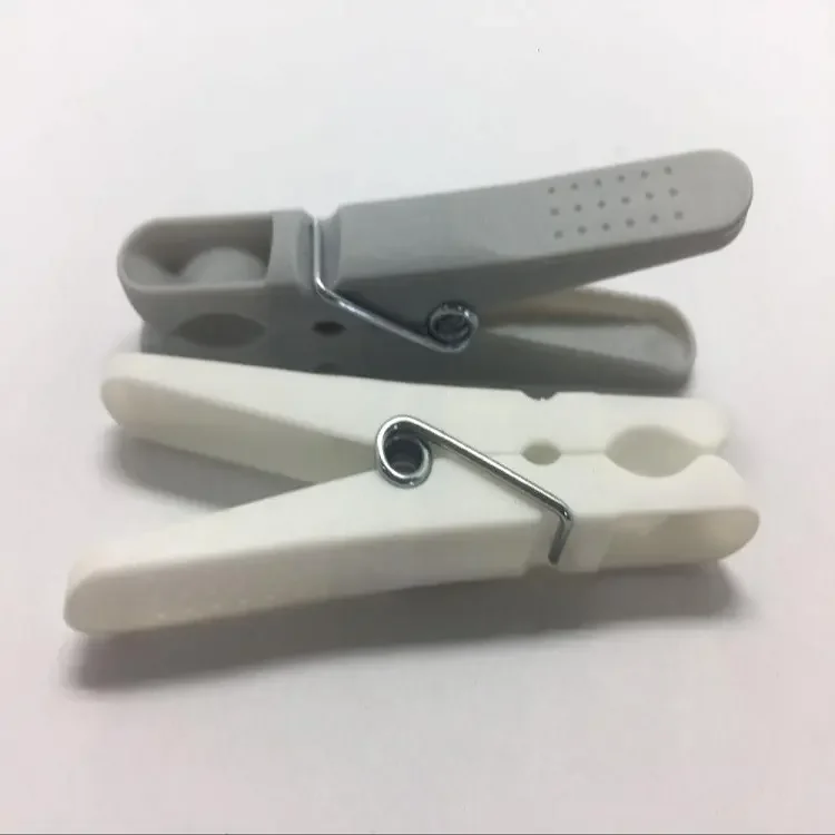 Plastic Color Clothespins Kitchen Laundry Clothes Pegs with Spring Single Tier Clothing Clips Sock Clips Bag clips