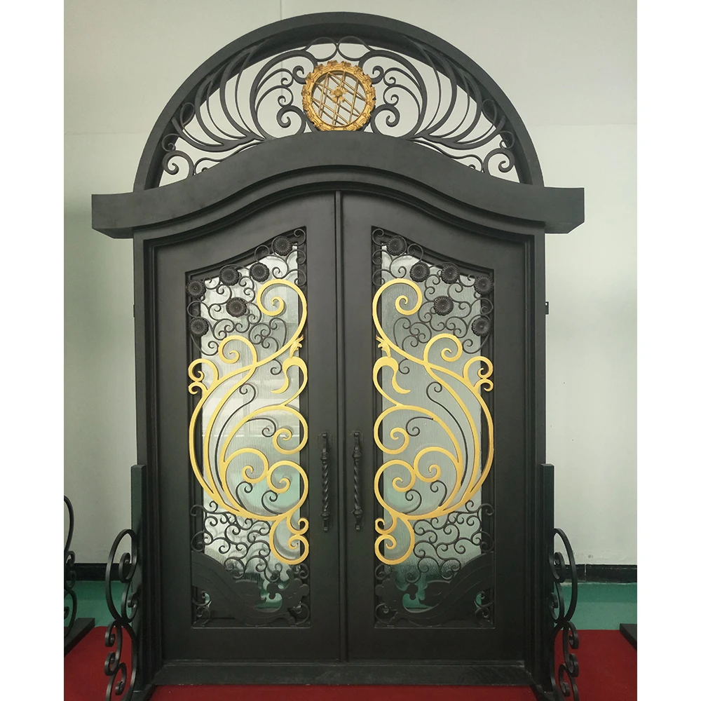 HUAART Professional Customization Top Quality Customized Size/Color Front Door Security Gate Exterior Security Steel Doors