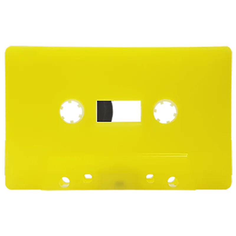 Blank cassette tape Audio Cassette Tape with Colored and Transparent Provided customized manufacturer