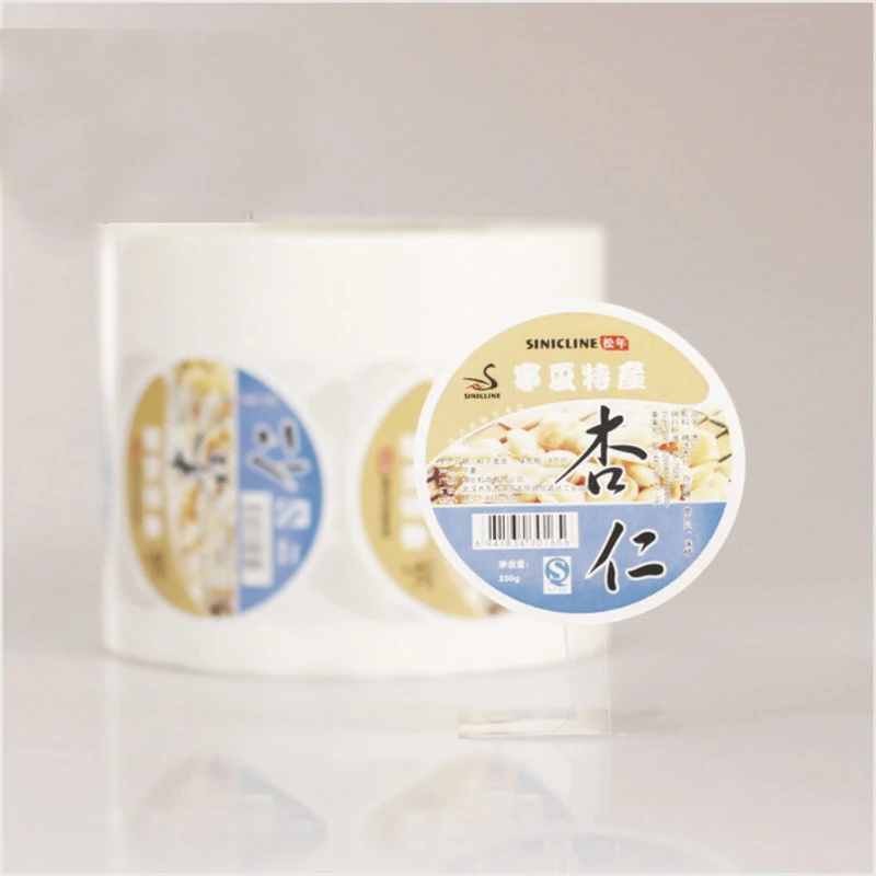 Good quality removable temporary self adhesive price adhesive labels