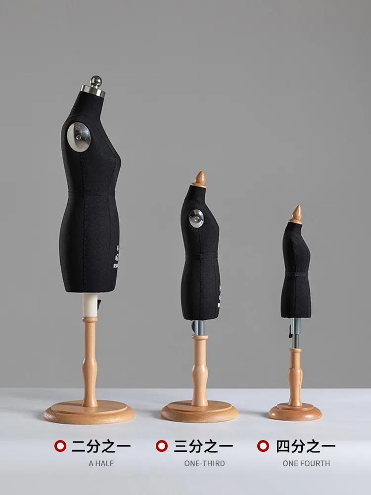 Doll Size Woman Half Body Sewing Mannequin Tailors Dummy