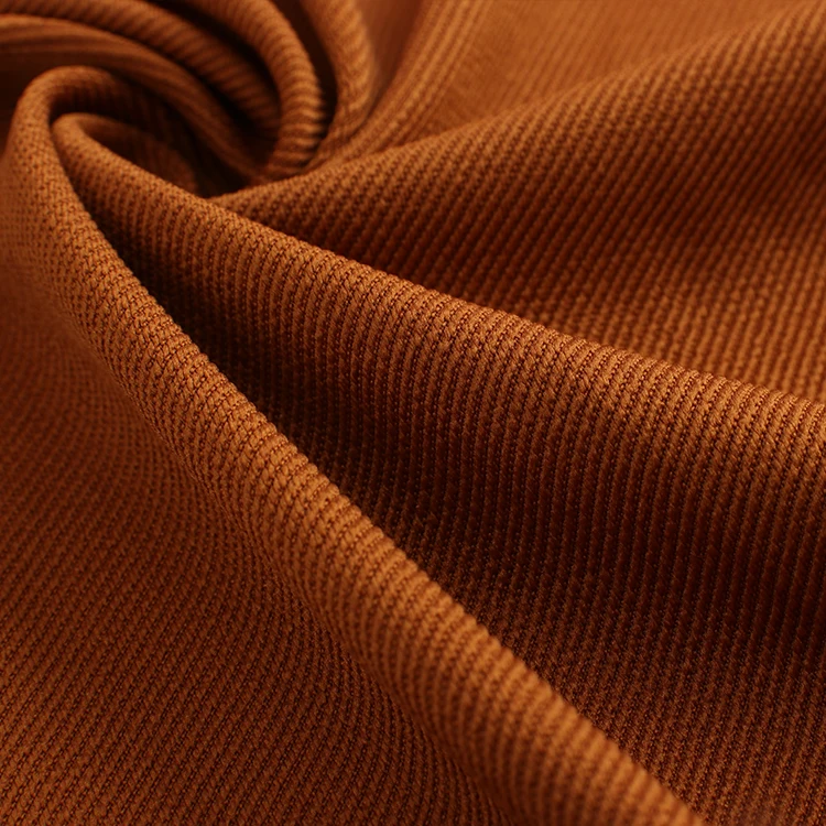 W888-3 твил био-полированный 95% полиэстер 5% Спандекс Трикотажная махровая ткань Китай