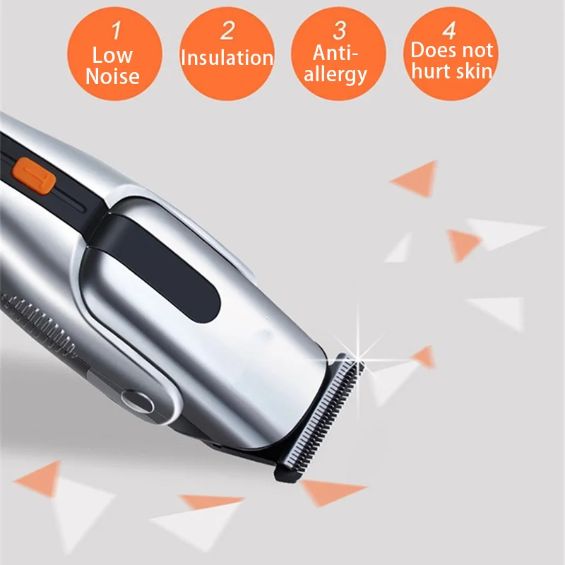 Electric Wireless Hair Clippers And Trimmers With Rotatable Cutter Head Ningbo Manufacturer