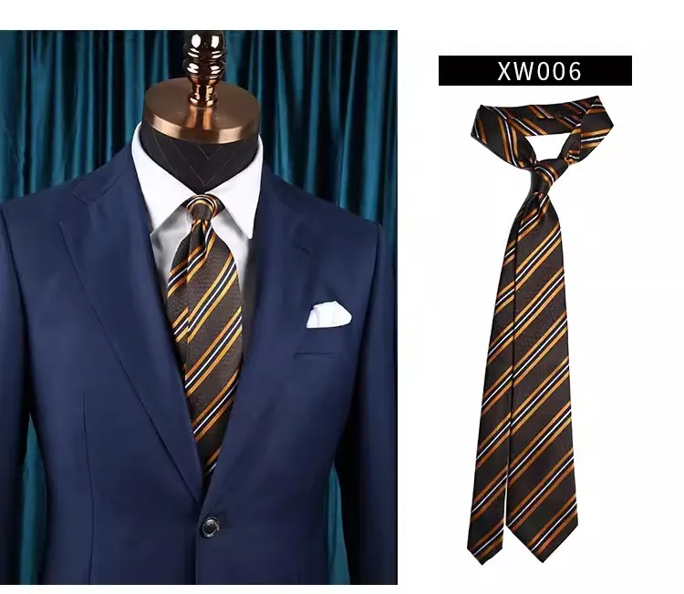 custom neck ties 8cm business casual suit youth fashion accessories neck ties for men business