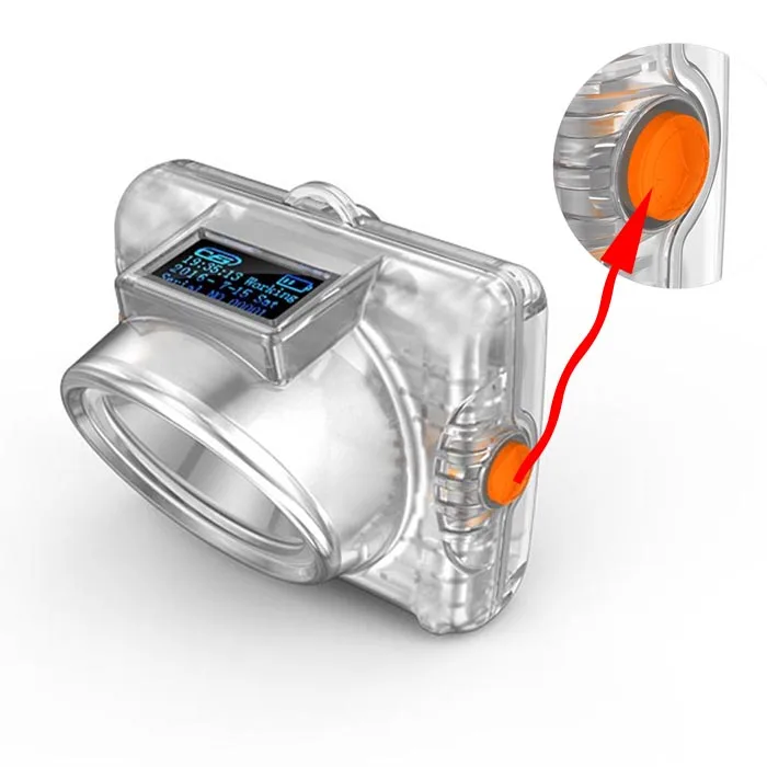 Wireless charging LED KL6LMA Cordless Miner Head Lamp Mining Lighting Underground Cap Lamp