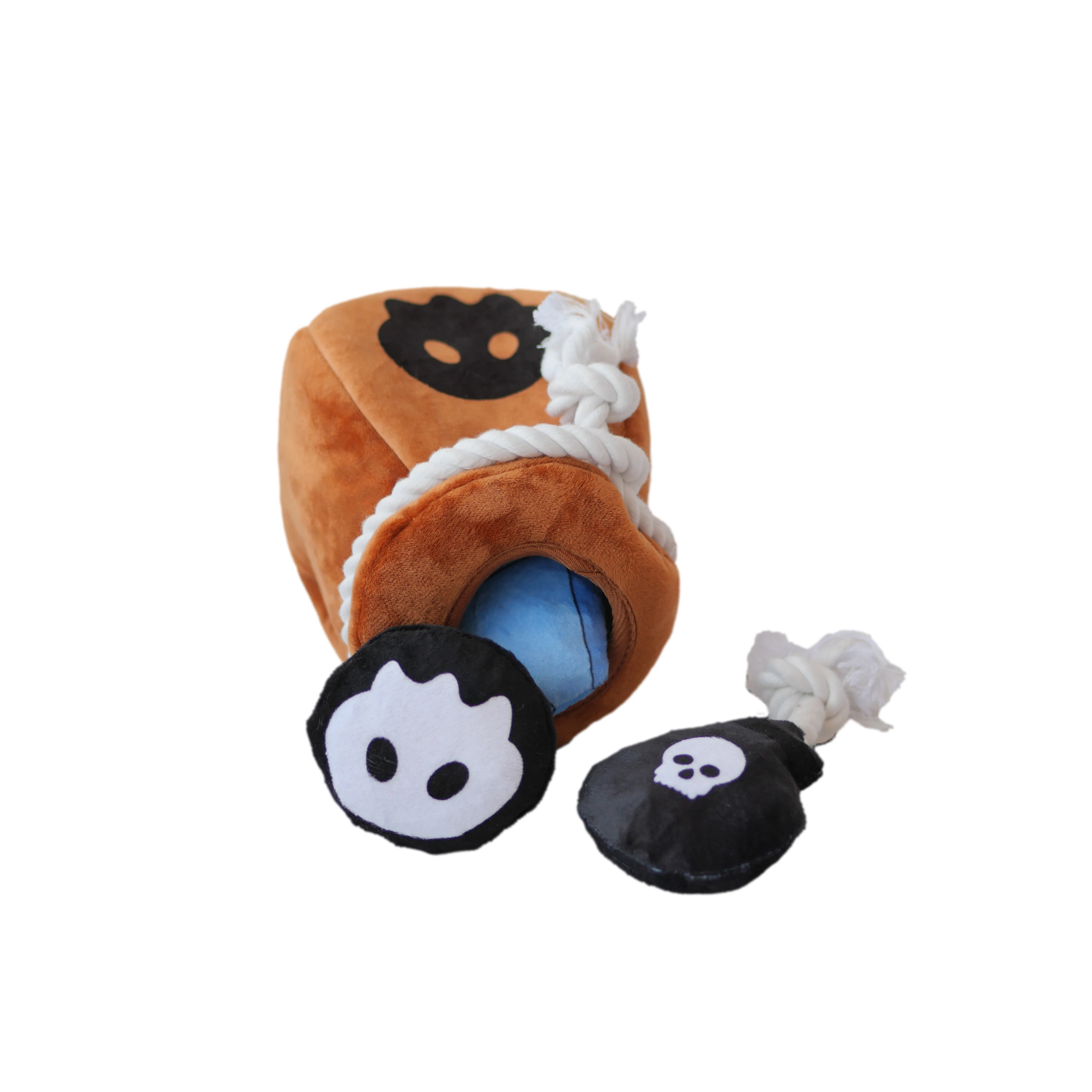 Customize Pirate Monkey Plush Toy Soft Stuffed Hanging Animal Toy Coconut Tress