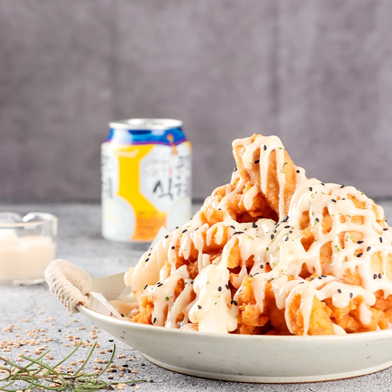 Hot Sale Asian Style Flavor 1kg Fried Chicken Sauce Restaurant Use Yogurt Cheese Sauce