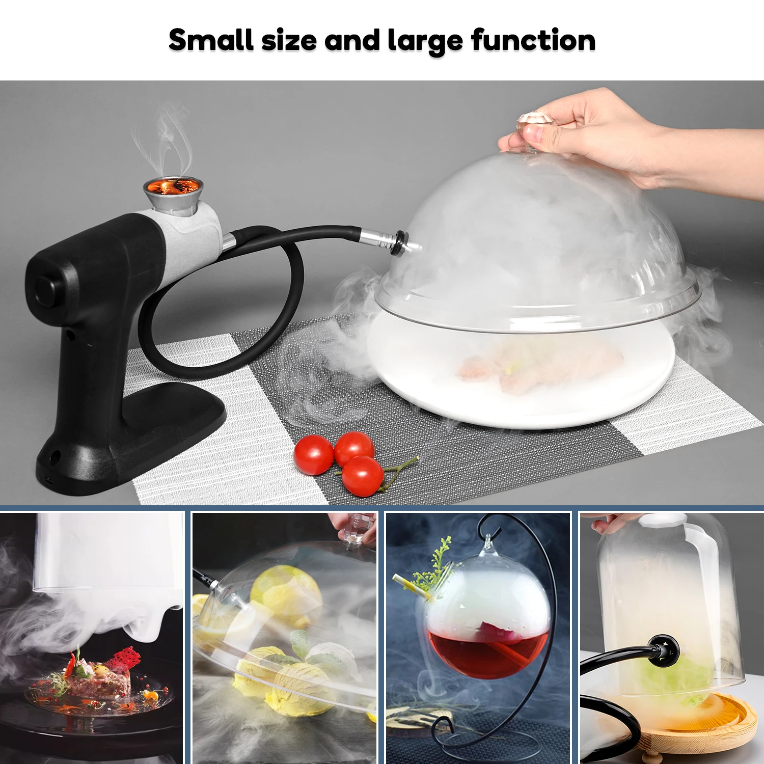 Quick Cool Smoke Infusing Stable Stand  Bar Turkey Cheese Luxury Smoking Infuser