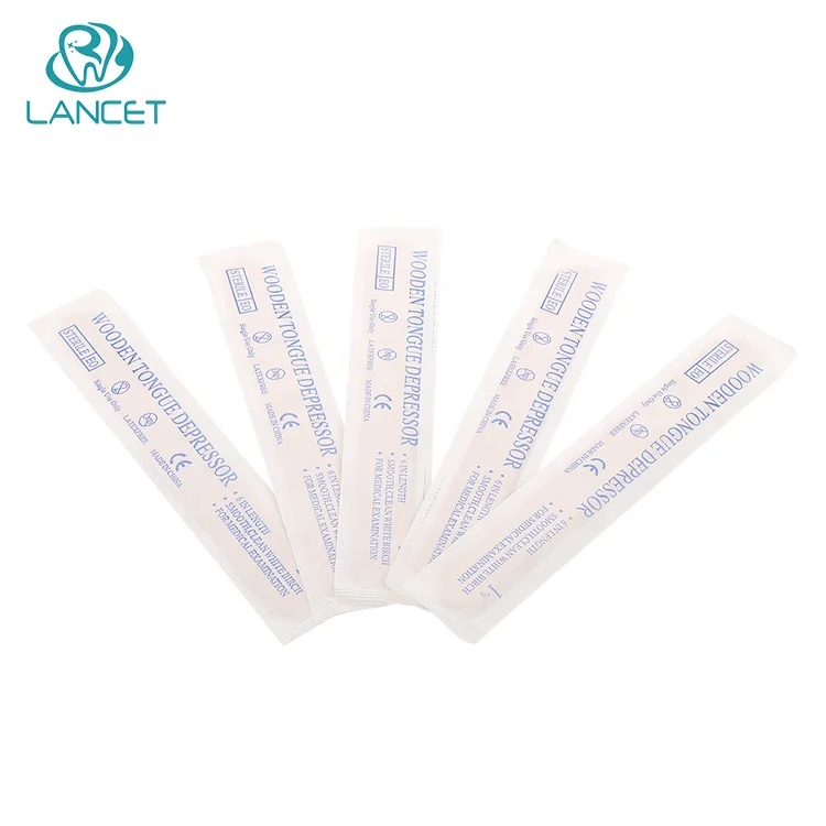 Medical Supplies promotional items wooden tongue depressor  top sell tongue depressor direct sales tounge depressor