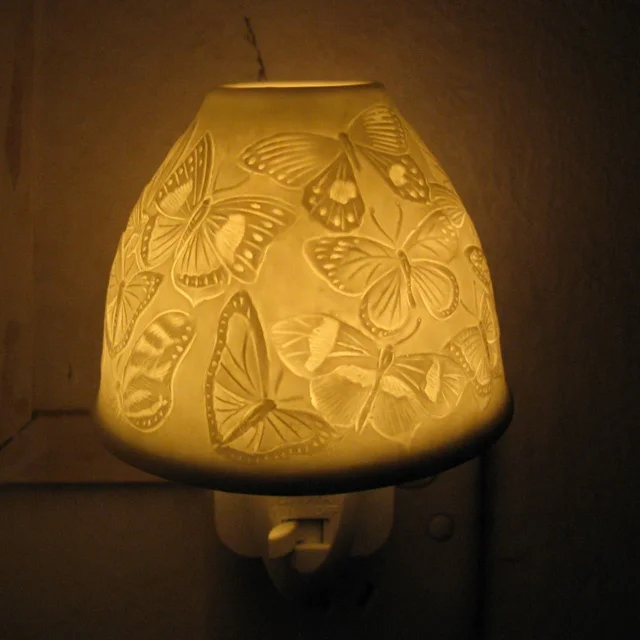 White Porcelain Lithophane night lights ---- ZY08260