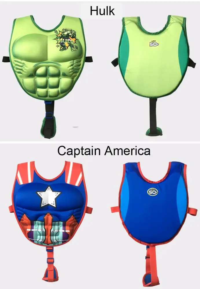 
2020 Neoprene Life Jacket PVC Foam Kids Life Vest for pool and learning Swimming 