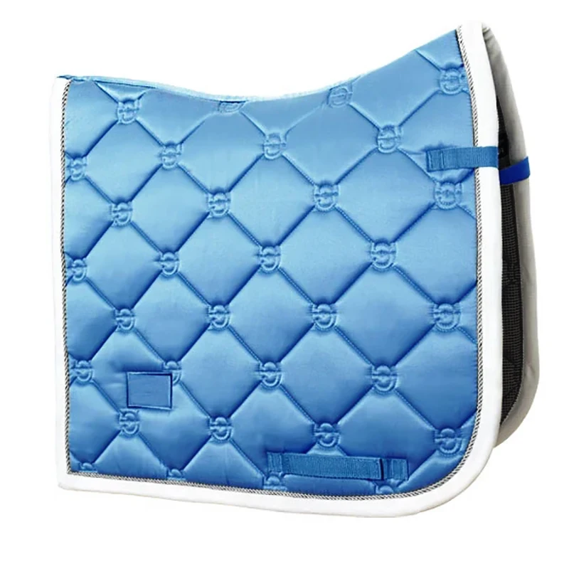 2021 New Fashion Blue Saddle Pad Horse Riding Products Custom Equine Equipment