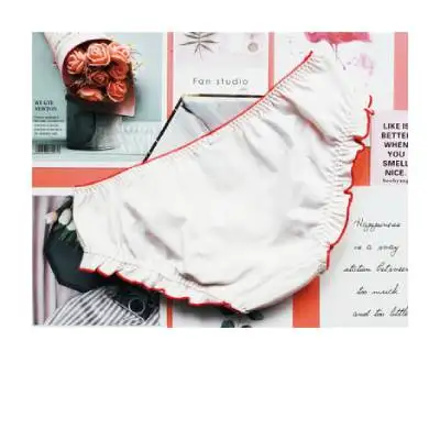 XXF-16 2020 новый год из чистого хлопка для Zhaocai cat с низкой талией филигранные граненые треугольные трусики новогодний красный женское нижнее белье