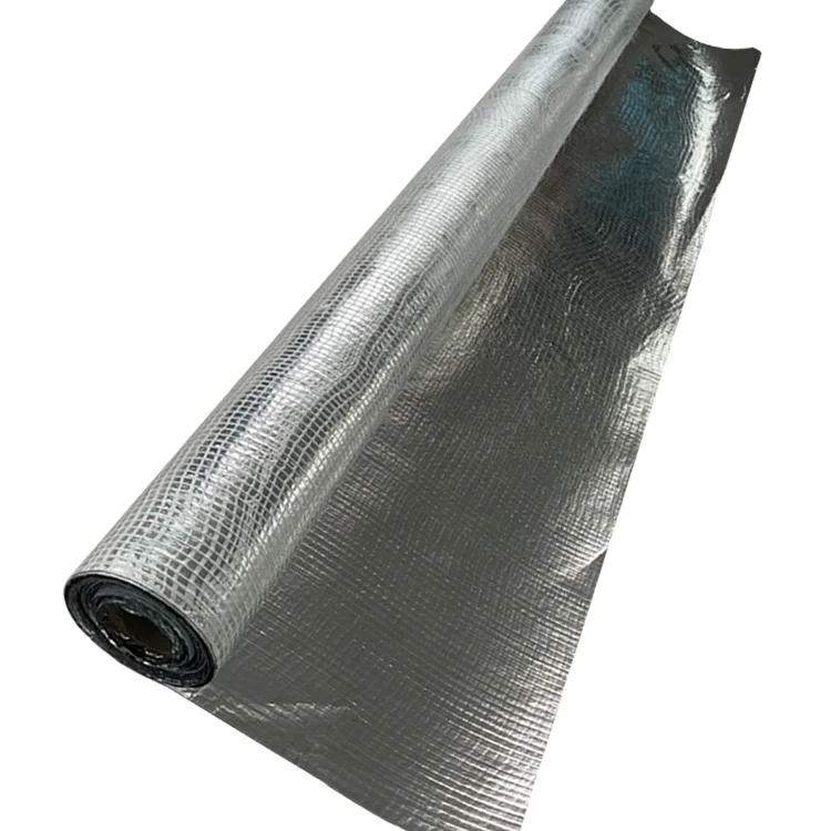2024 Kingway single side aluminum foil insulation material pe woven cloth laminated foil