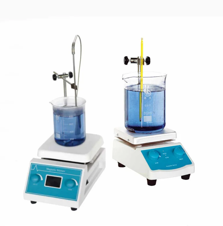 Новый тип ЖК цифровой лабораторный керамический Магнитный мешалка Горячая тарелка