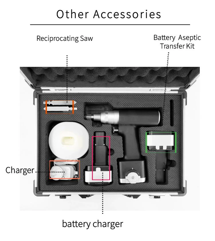 Surgical instruments power drills sternum saw orthopedic drill