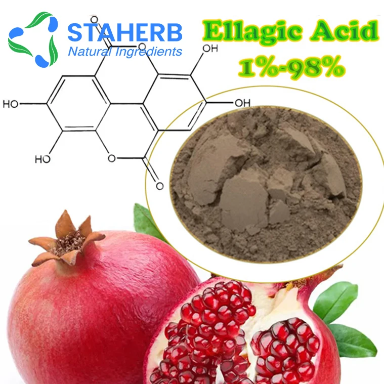 Pomegranate Rind Extract Ellagic Acid 1%-90%  EllagiGuard Gallogen