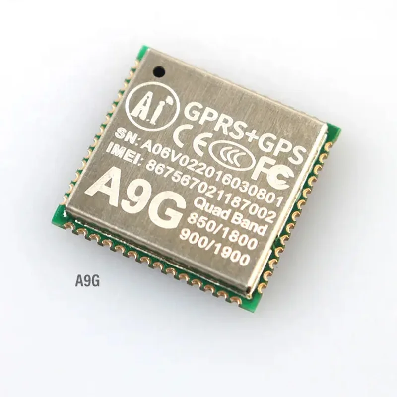 Smallest GPS Tracking Chip Low Cost Price GPS Module A9G for Wireless Positioning System