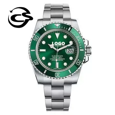 Brand Diver watch Noob factory V12 Version Rollexables Luminous 116610 ETA 3135 Movement 904L Steel Hulk Submarine Watch