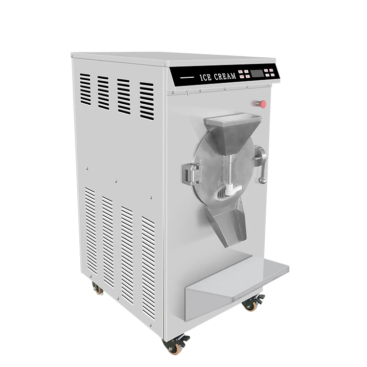 Commercial Gelato Making Italian Ice Batch Freezer Machine Price