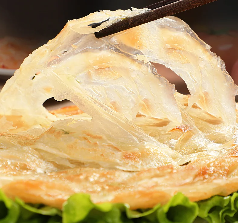 Soft Layered Parotta Making Machine Indian Fly Bread Making Machine Production Line Cheap Price