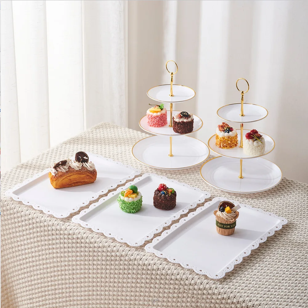 3 Tier Cupcake Tower Stand Plastic Cake Stand Serving Cupcake Holder Cup Cake Tier Stand