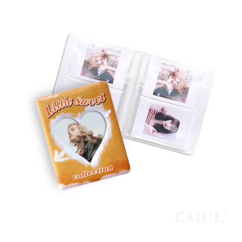 Kawaii Hollow style PVC picture album with PP sheet Scrapbook self adhesive DIY photo album