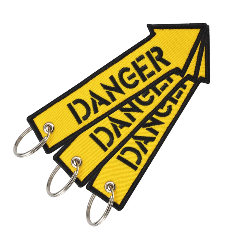 Manufacturers wholesale American flag embroidery key chain backpack small gift pendant promotional keychains & carabiners