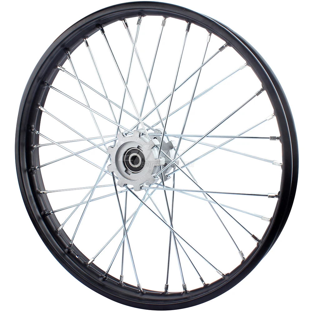 1.6 x 17 1.6 x 19 1.6 x 21 With 15mm Bearing Assembly Wheel Rim For 70/100-17 70/100-19 80/100-21 Front Wheel Tire Chinese KAYO