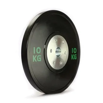 High Quality Rubber Black Competition Bumper Plate