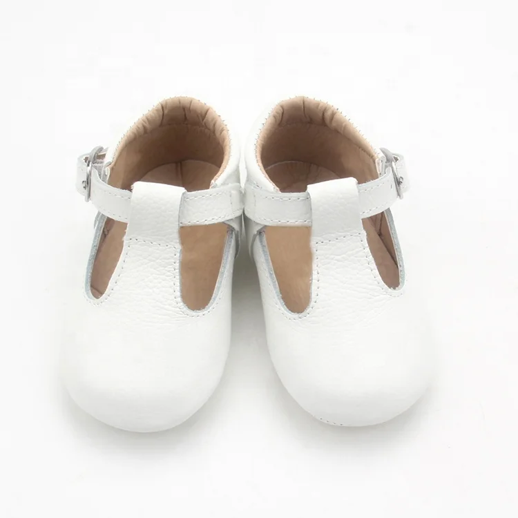 High Quality Hot Sale Leather T Bar Baby Shoes Soft Sole Dress Kid Shoes for Boys Girls