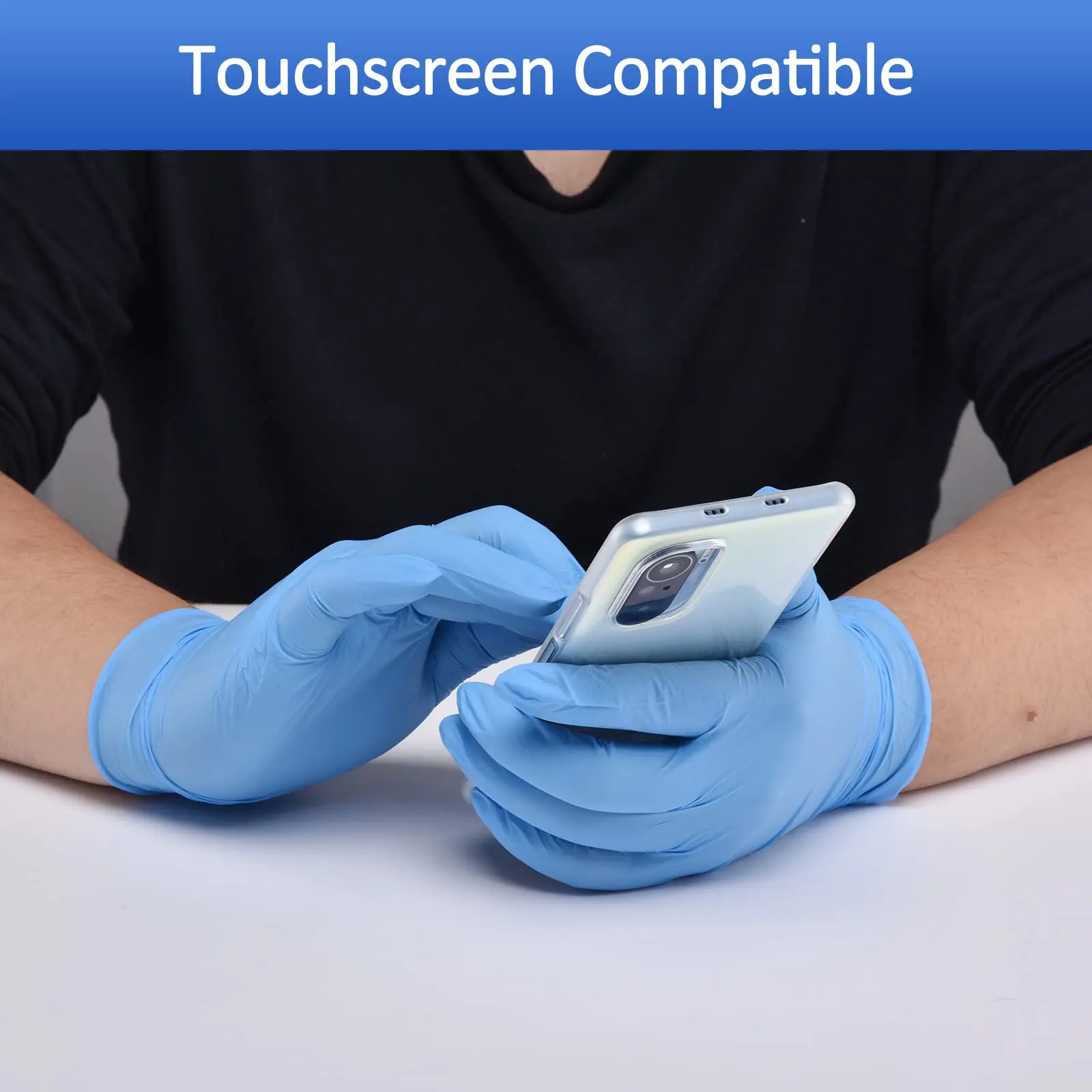 Disposable Nitrile Handschuhe Non Sterile Hand Gants Powder Free Nitrile Gloves