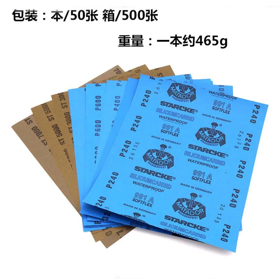 Jewelry Polishing Tools Waterproof Brand Grinding Sanding Paper Abrasive Sandpaper