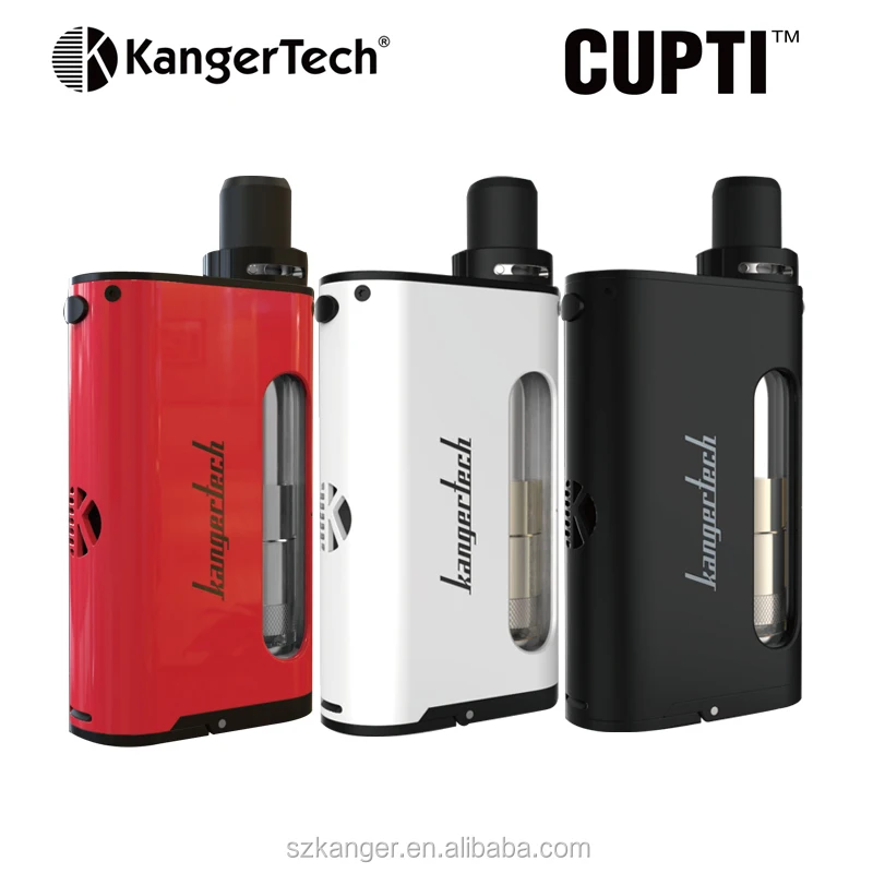 2016 Kanger New Coming Electronic Cigarette CUPTI, Kanger CUPTI Top Filling, Leak-Free, 75W Temperature Control