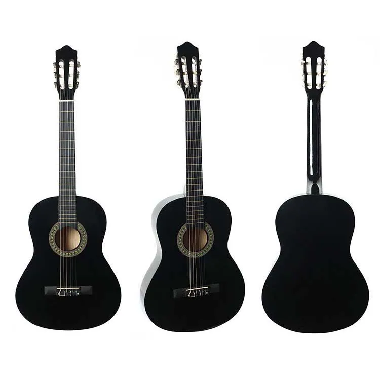 CLASSIC GUITAR 39 INCH GUITAR BLACK COLOR OEM