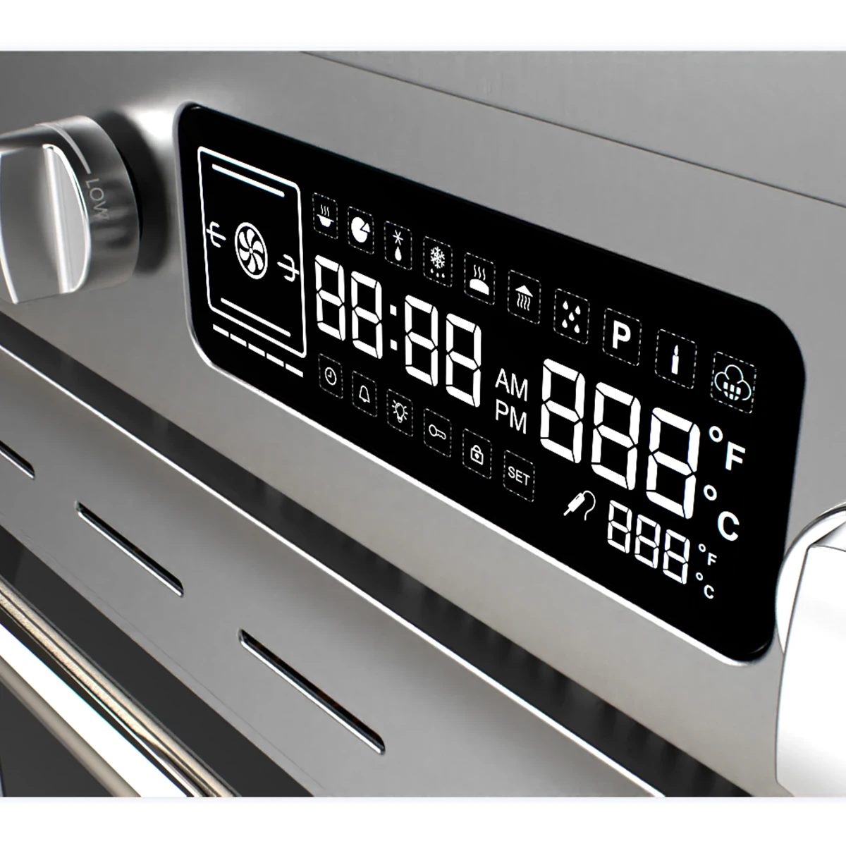 Hyxion Europe New product 122 capacity large oven electric and gas oven built-in ovens