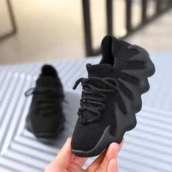 Summer 2021 Boys Girls Fashion Casual Sneakers Toddler Little Big Kid Brand 450 Trainers Children Pink Lace-Up Walking Shoes