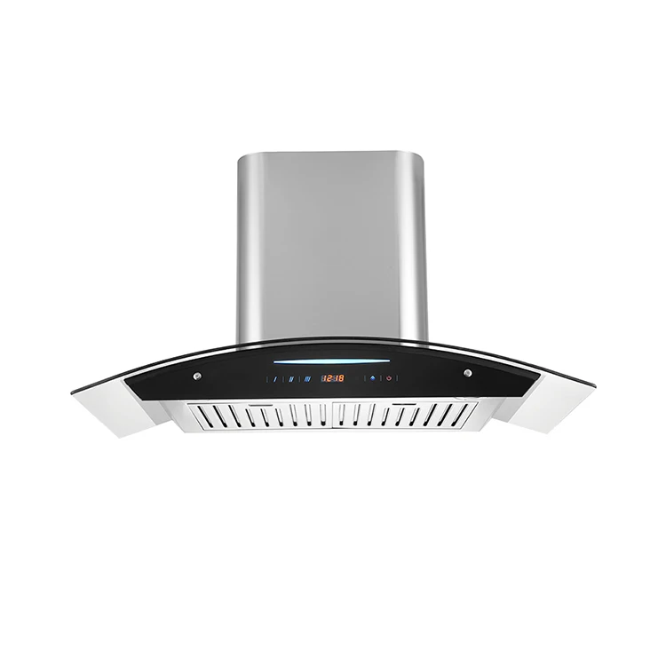 Modern Design Strong Cleaning Ability Delicate Appearance Low Price Chimney hood Kitchen range hood