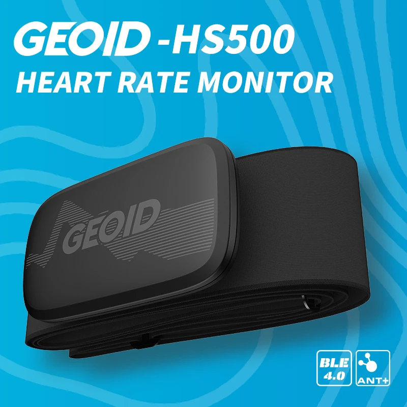 Geoid HS500 Heart Rate Monitor Mover Sensor Waterproof Chest Heart Rate Sensor