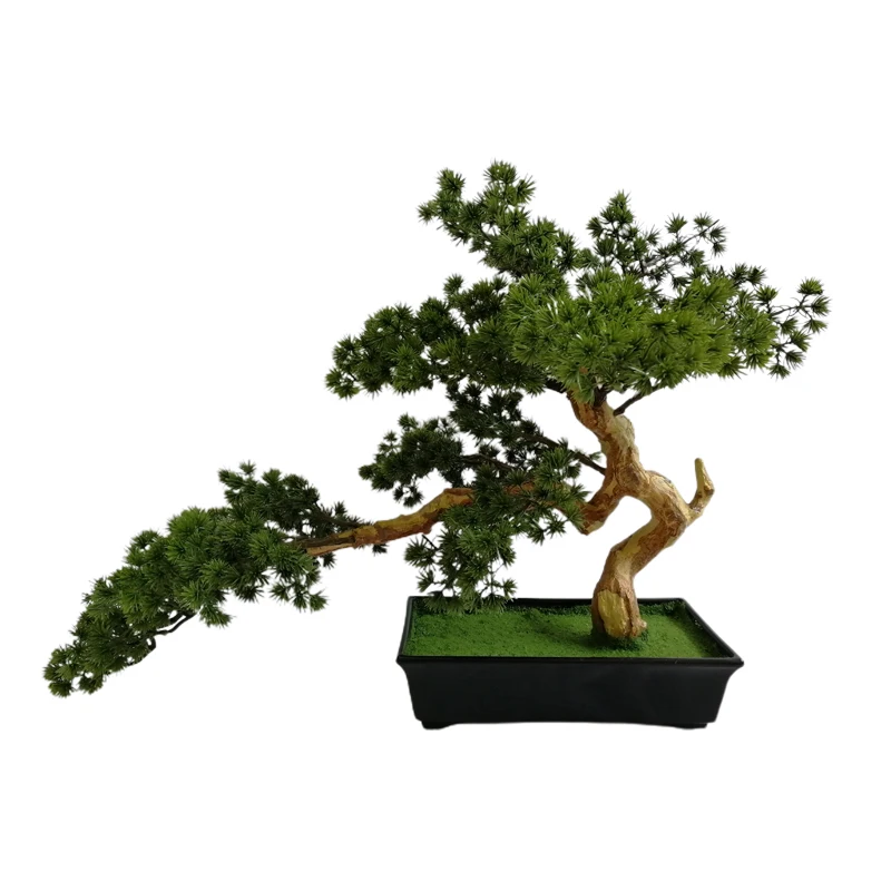 Latest design natural plastic artificial banyan tree eucalyptus bonsai plants with mini bonsai tree sale