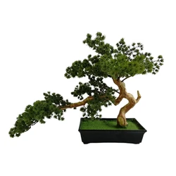 Latest design natural plastic artificial banyan tree eucalyptus bonsai plants with mini bonsai tree sale