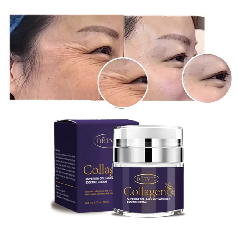 Pure Natural Day and Night Moisturiser for Plumper Younger Skin Hyaluronic  Acid 30ml Nourishing Anti-aging cream