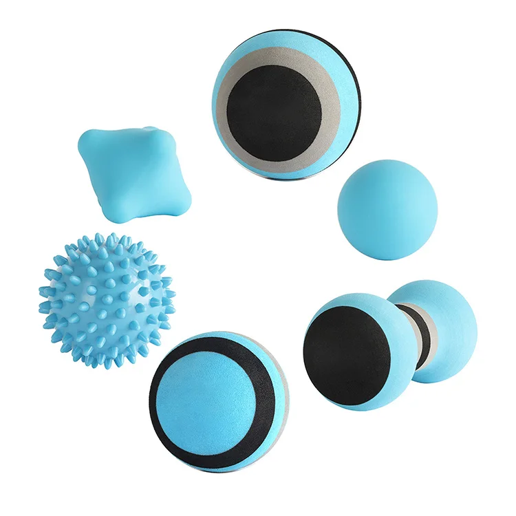 Physical Therapy Spiky Massage Ball Foot Back Muscle Deep Tissue Myofascial Release Spiked Massager Roller