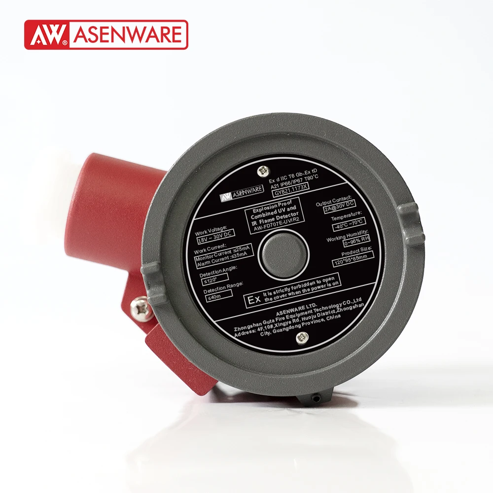 Asenware Extended range Explosion-Proof UVIR2 combined sensor fast accurate