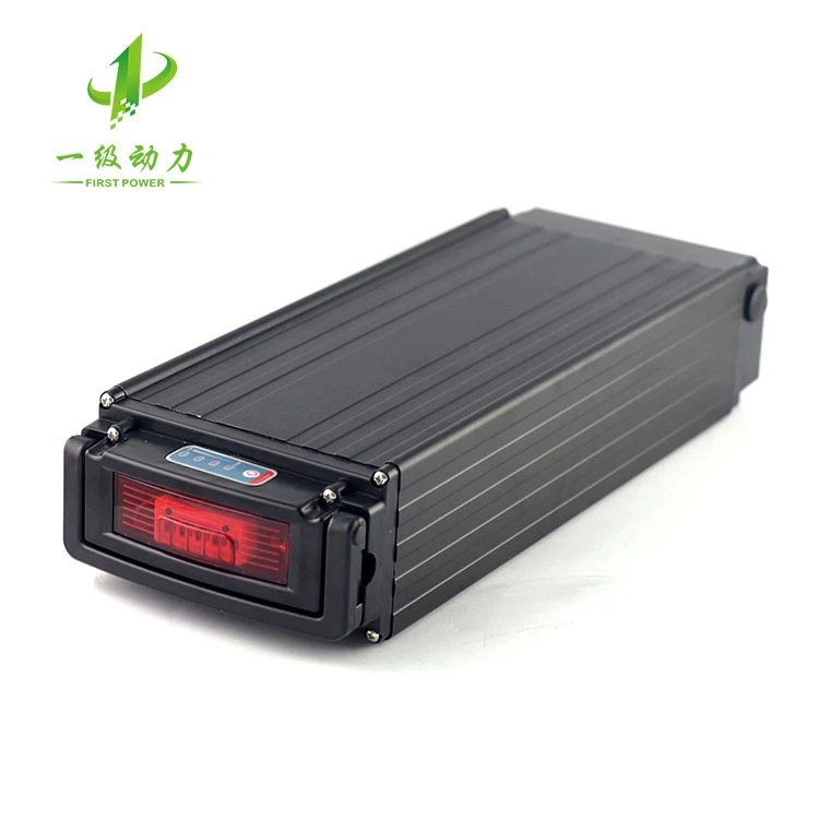 Big Capacity Rear Rack Electric Bicycle Lithium Battery 36V 48V 52V 10Ah 20Ah 30Ah AKKU Pack With BMS for Ebike